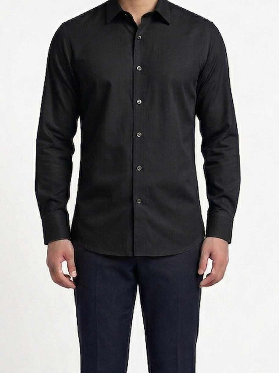 Black Dress Shirt