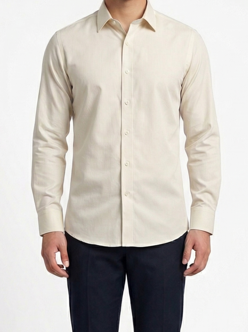 Lemon Colour Dress Shirt